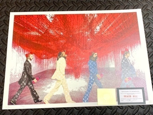 売約済　売り切れ　DEATH NYC  世界限定100枚 ポップアート 現代アート　ビートルズ