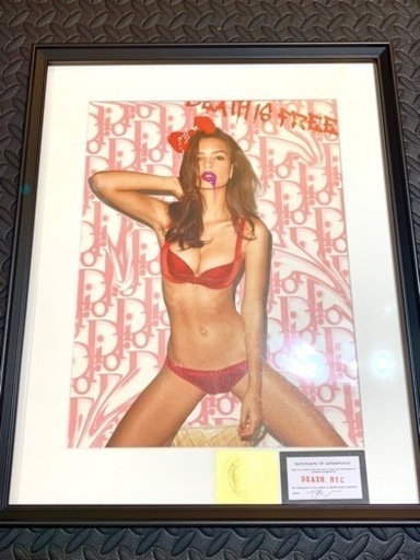 売約済　売り切れ　DEATH NYC  世界限定100枚 ポップアート 現代アート　クリスチャンディオール