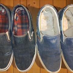 VANS　バンズ　ヴァンズ　スリッポン　28cm　2足セットの画像
