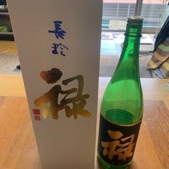 【名酒空瓶】長珍酒造 禄
