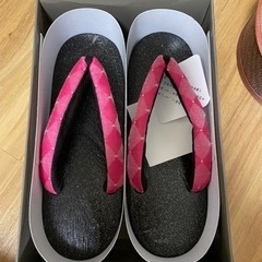 新品未使用　下駄