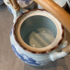 龍峰窯  急須、湯呑みセットの画像