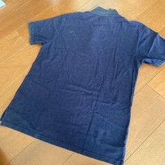 しっかりした日本製　ポロシャツ　合わせやすいネイビーの画像