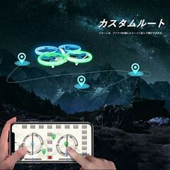 EACHINE ドローン 1080P HDカメラ付き バッテリー2個 高度維持の画像