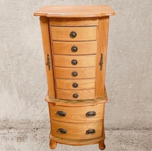 アクセサリーキャビネット ジュエリーチェスト ドレッサー 収納家具