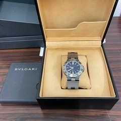 定価35万程 BVLGARI TI38TA ディアゴノ チタニウム デイト 自動巻き _