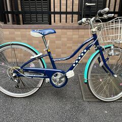 子供用自転車をお譲りします（ブリヂストン、24インチ、女の子用）