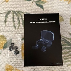 Bluetooth イヤホン カナル型 ワイヤレスイヤホン TWS-X10の画像