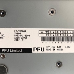 ScanSnap SV600の画像