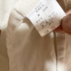 Used Puccini プチーノの綿のエプロンの画像