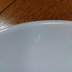 【再々々値下げ】ファイヤーキング　パティオ　オーバルプラッター　5皿　ホワイトの画像