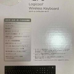 ワイヤレス キーボード&Unifying USBレシーバー ロジクール の画像