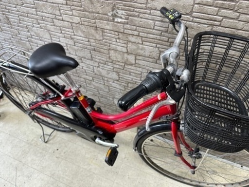 サマーSALE 東京23区配達無料　新基準　ヤマハ　パスシティ　8.7Ah リチウム 電動自転車 中古 1506