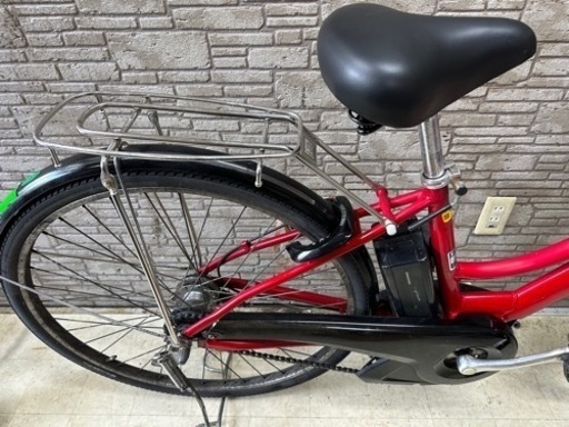 サマーSALE 東京23区配達無料　新基準　ヤマハ　パスシティ　8.7Ah リチウム 電動自転車 中古 1506