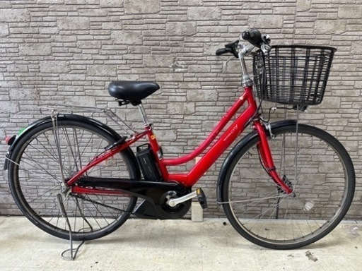 サマーSALE 東京23区配達無料　新基準　ヤマハ　パスシティ　8.7Ah リチウム 電動自転車 中古 1506