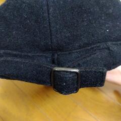 黒色　ワークキャップの画像