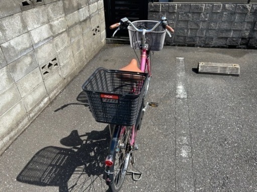 【お譲り先決定】　電動アシスト自転車　ヤマハ