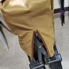 WAQ キャリーワゴン【 大型タイヤ 】自立収納 コンパクト 耐...