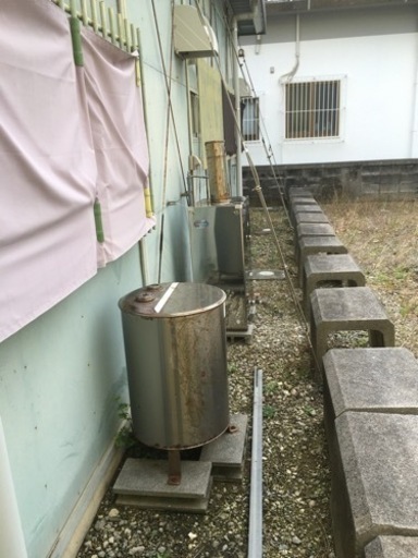 ボイラーのタンク