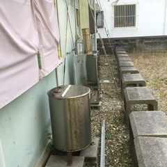 ボイラーのタンク