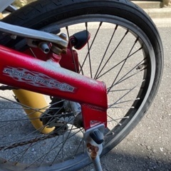 ジャンク品　サカモトテクノ　カリブーライト　折りたたみ自転車の画像