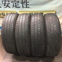 中古タイヤ　155/65R14　４本セット　2021年製　ダンロ...