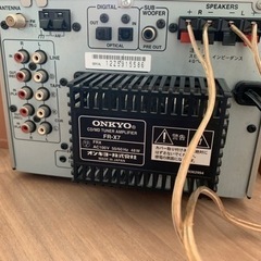 ONKYO CD/MDコンポFR-X7 スピーカーの画像