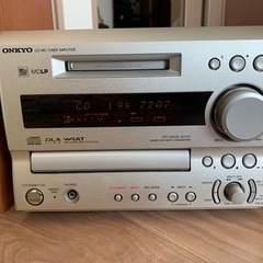 ONKYO CD/MDコンポFR-X7 スピーカーの画像