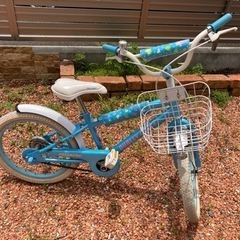 自転車子供　18インチ補助輪あります
