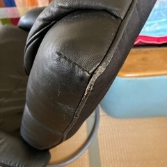 リラックス　合成革　深く座れるの画像