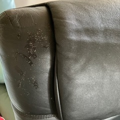 リラックス　合成革　深く座れるの画像