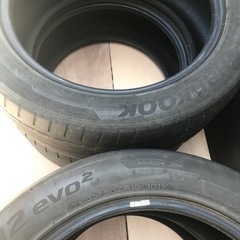 235/50R18 HANKOOK 4本　差し上げますの画像