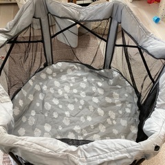 ベビーサークル、ベビーゲート、折り畳みの画像