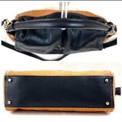 中古 katespade ケイトスペード かごバッグ 2way トートバッグ ショルダーバッグの画像