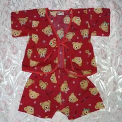 甚平 80cm　日本製　ANIMAL MARCH