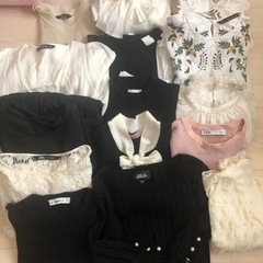 ワンピース　トップス　ブラウス
