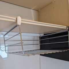 【即日OK！】キッチン上収納 ステンレス製