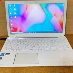 美品、人気のホワイト中古ノートパソコンの画像