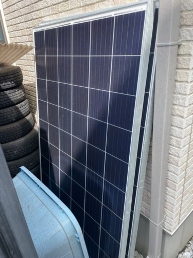 決まりました。ソーラーパネル　キャンピングカーなどに