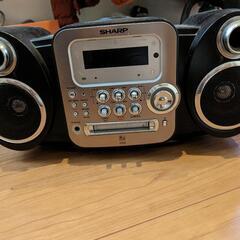 シャープ　CD MDプレーヤー