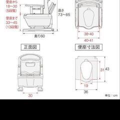 ポータブルトイレの画像
