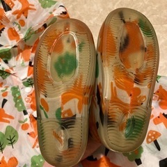 15cm長靴とレインポンチョの画像