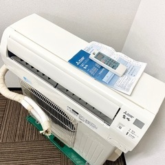 激安‼️10畳用 18年製 MITSUBISHIルームエアコンMSZ-GE2818-W?06506