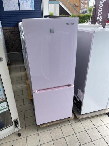 ★【ハイセンス】2ドア冷蔵庫 2018年 154L [HR-G1501KP] 【3ヶ月保証付き★送料に設置込み】自社配送時代引き可※現金、クレジット、スマホ決済対応※