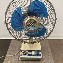 稼働品 昭和レトロ 扇風機 National ナショナル 松下電...