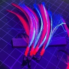 直接引き取りで安いです。バラシ激減　鮭用　フカセ名人　18号　ケイムラ　ナノスムース　ブラックインピンク針の画像