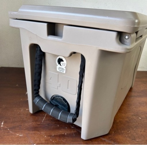 お引取り限定 snow peak スノーピーク ハードロッククーラー 40QT 38L UG-302GY クーラーボックス