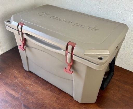 お引取り限定 snow peak スノーピーク ハードロッククーラー 40QT 38L UG-302GY クーラーボックス