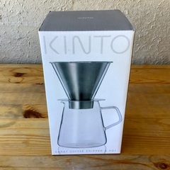 【新品未使用】KINTO  CARAT コーヒードリッパー＆ポッ...