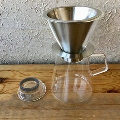 【新品未使用】KINTO  CARAT コーヒードリッパー＆ポット 4cupsの画像